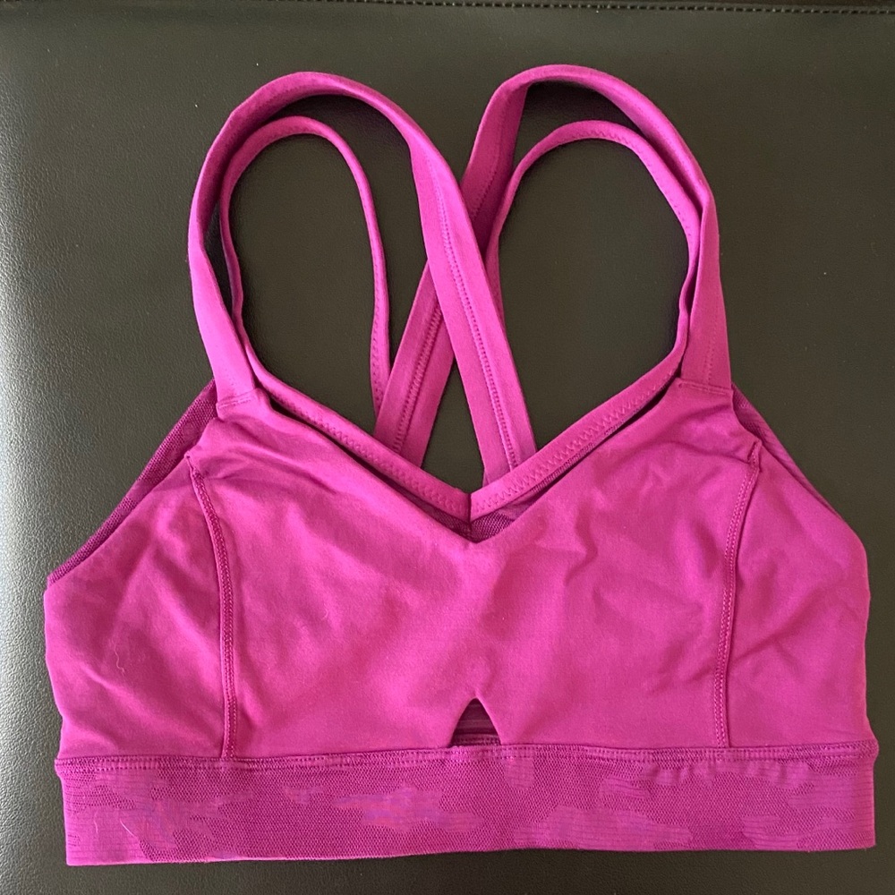 Lululemon sports bra 4 purple